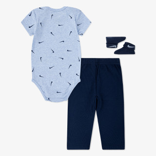 Nike NHN 3PK BODYSUIT & WAFFLE PANT 