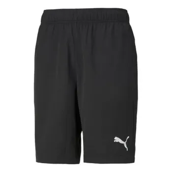 PUMA ACTIVE WOVEN SHORTS 9 BLACK 