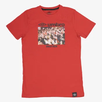 UMBRO FANS T SHIRT JNR 