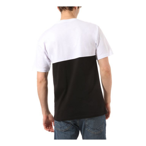 Vans MN COLORBLOCK TEE BLACK/WHITE 