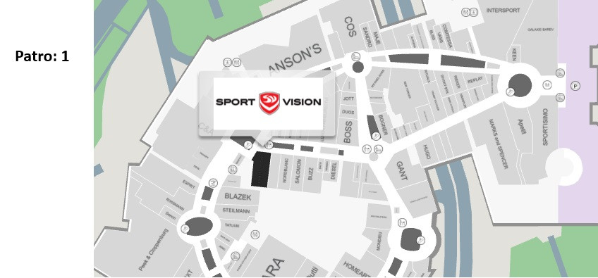 SPORT VISION, OC CHODOV Praha