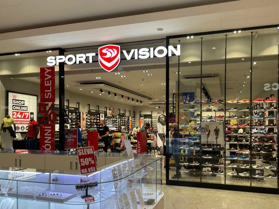SPORT VISION, OC NOVÝ SMÍCHOV Praha