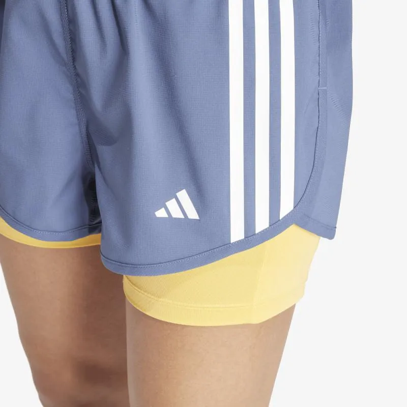 adidas Šortky Own the Run 3-Stripes Allover Print 