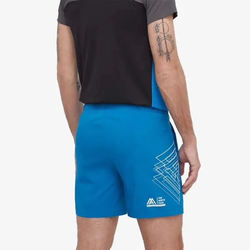 The North Face M MA WOVEN SHORT GRAPHIC ADRIATIC BLUE/T 
