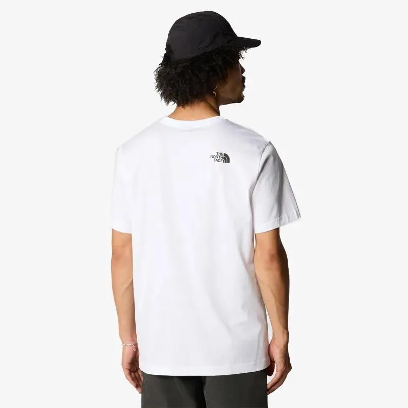 The North Face M S/S EASY TEE TNF WHITE/TNF BLACK BET 